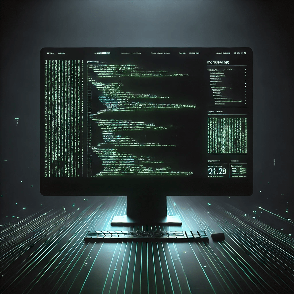 Coding Monitor Background
